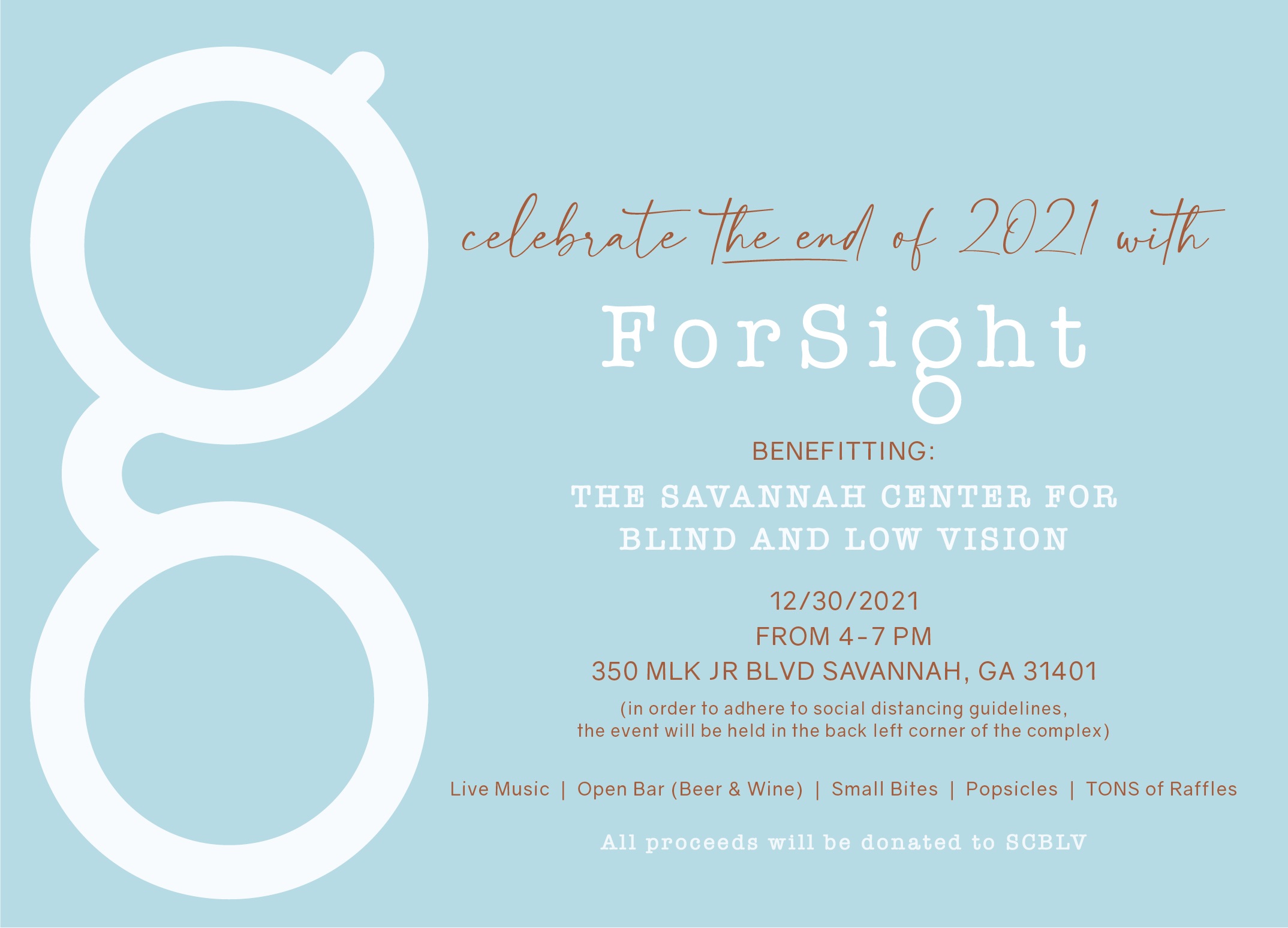 ForSight 2021 Fundraiser Savannah Center for Blind and Low Vision