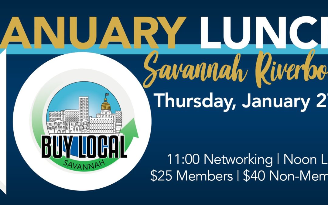 PRESS RELEASE: Buy Local Announces First Luncheon of 2022