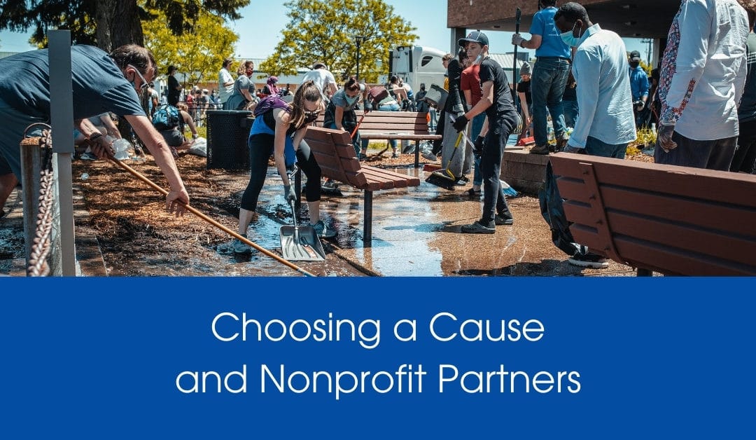 Choosing a Cause and Nonprofit Partners