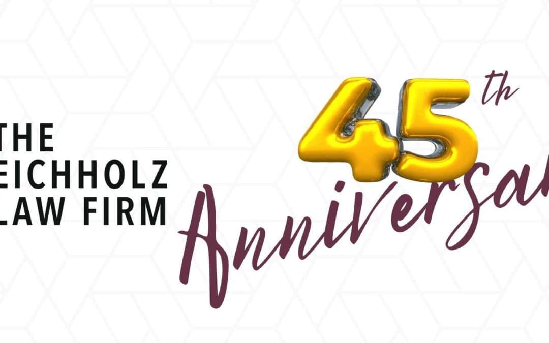 PRESS RELEASE: The Eichholz Law Firm Celebrates 45 Years of Business