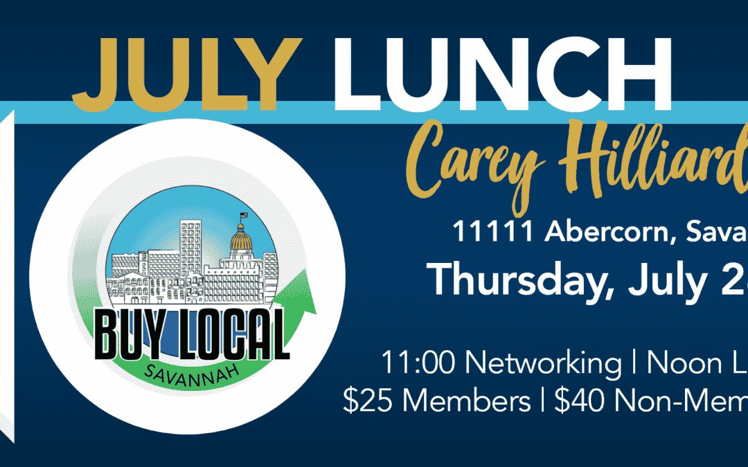 PRESS RELEASE: Terrence Louk of the Coastal Area District Development Authority to Speak at July Buy Local Luncheon