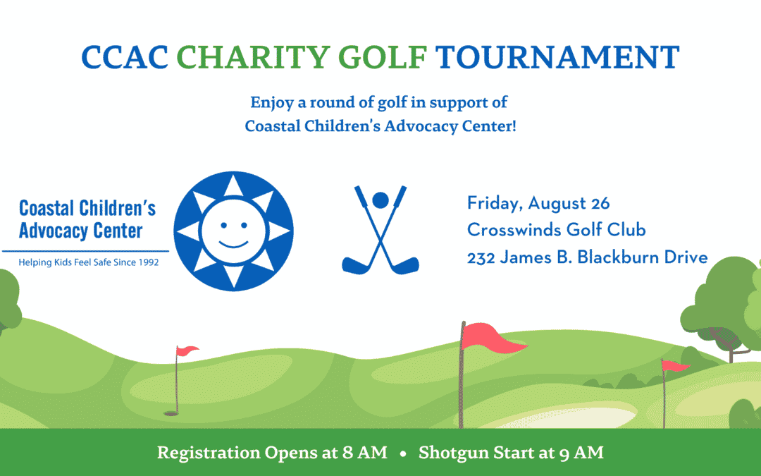 PRESS RELEASE: Coastal Children’s Advocacy Center Tees Up for Inaugural Golf Tournament August 26