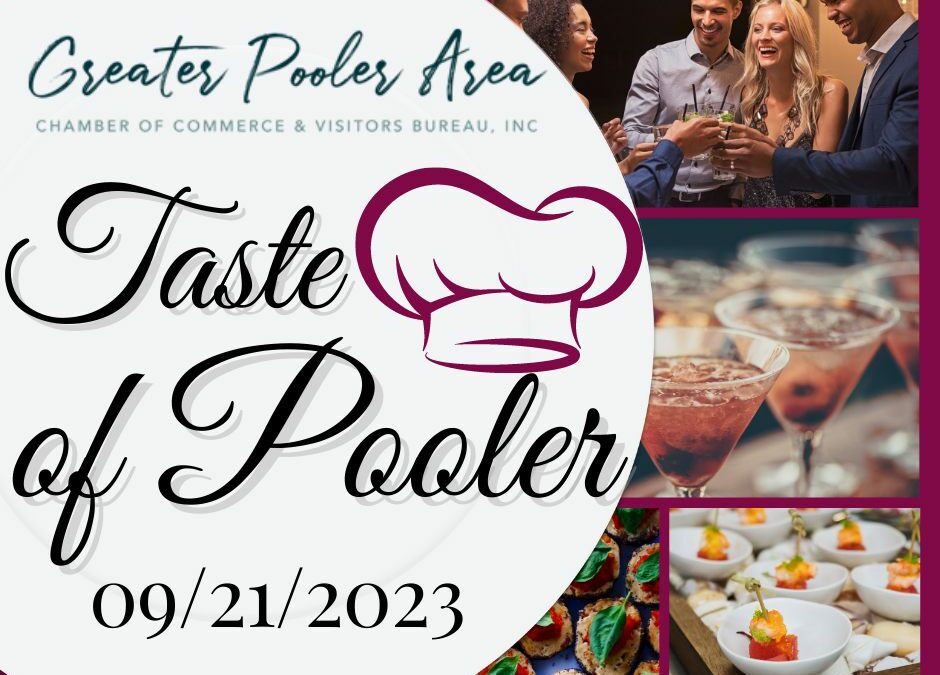 PRESS RELEASE: Join the Pooler Chamber of Commerce for the Taste of Pooler on September 21