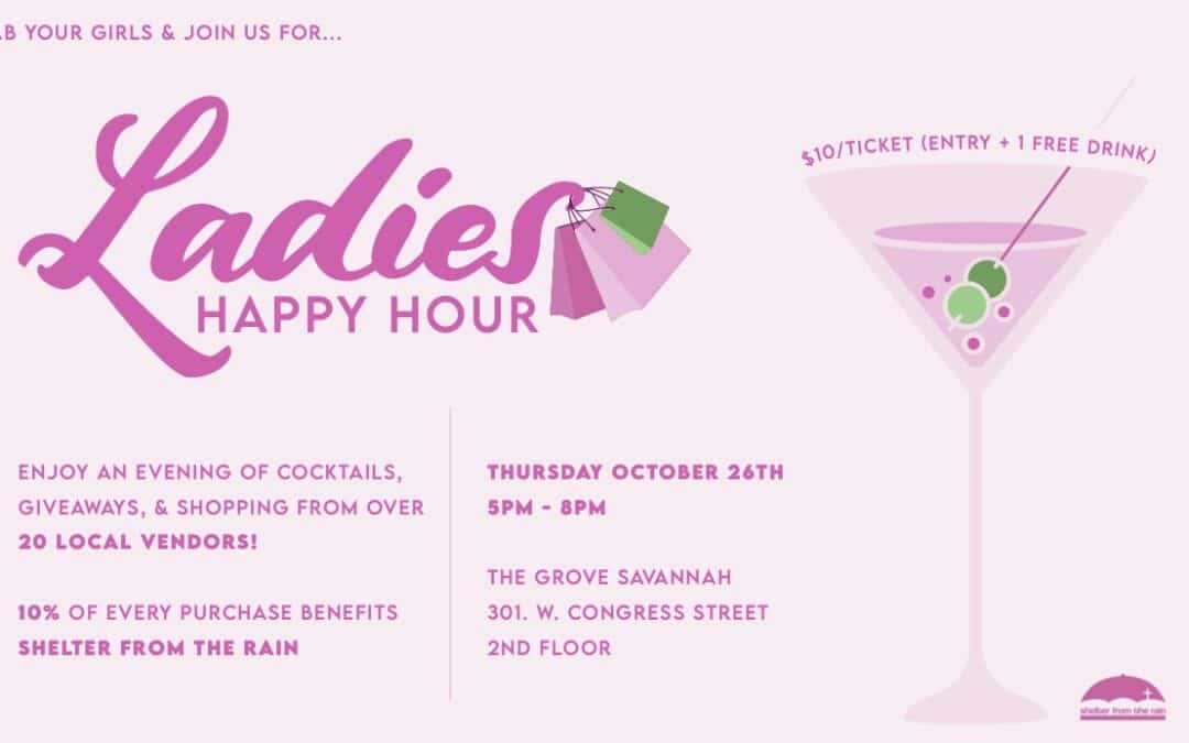 PRESS RELEASE: Morgan Rae Boutique Hosts 3rd Annual Ladies Happy Hour Benefiting Shelter From the Rain