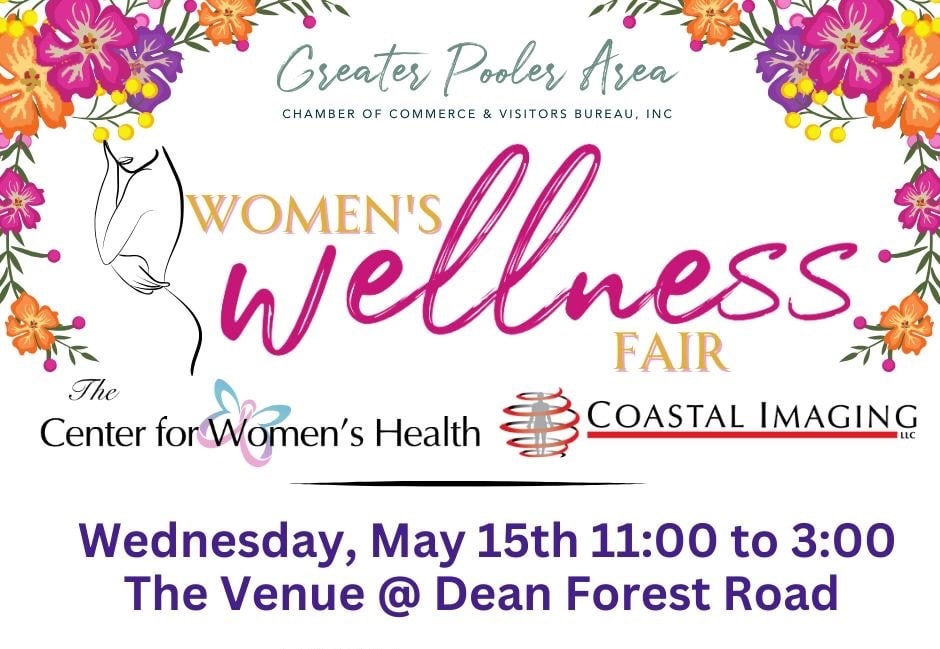 PRESS RELEASE: Greater Pooler Area Chamber of Commerce Hosts 2nd Annual Women’s Wellness Fair and Elite Luncheon